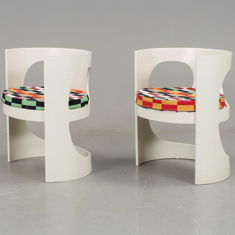 ARNE JACOBSEN, "Prepop", för Asko 1968, matgrupp, 6 delar.