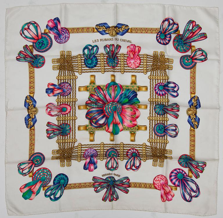 SCARF, "Les Rubans du Cheval", Hermès.