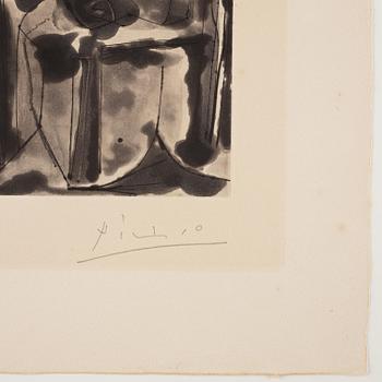 Pablo Picasso, "Le Peintre Et Son Modèle".