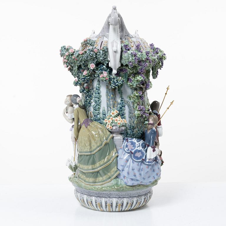 Lladró, "Ladies from Aranjuez vase", vas, Spanien.