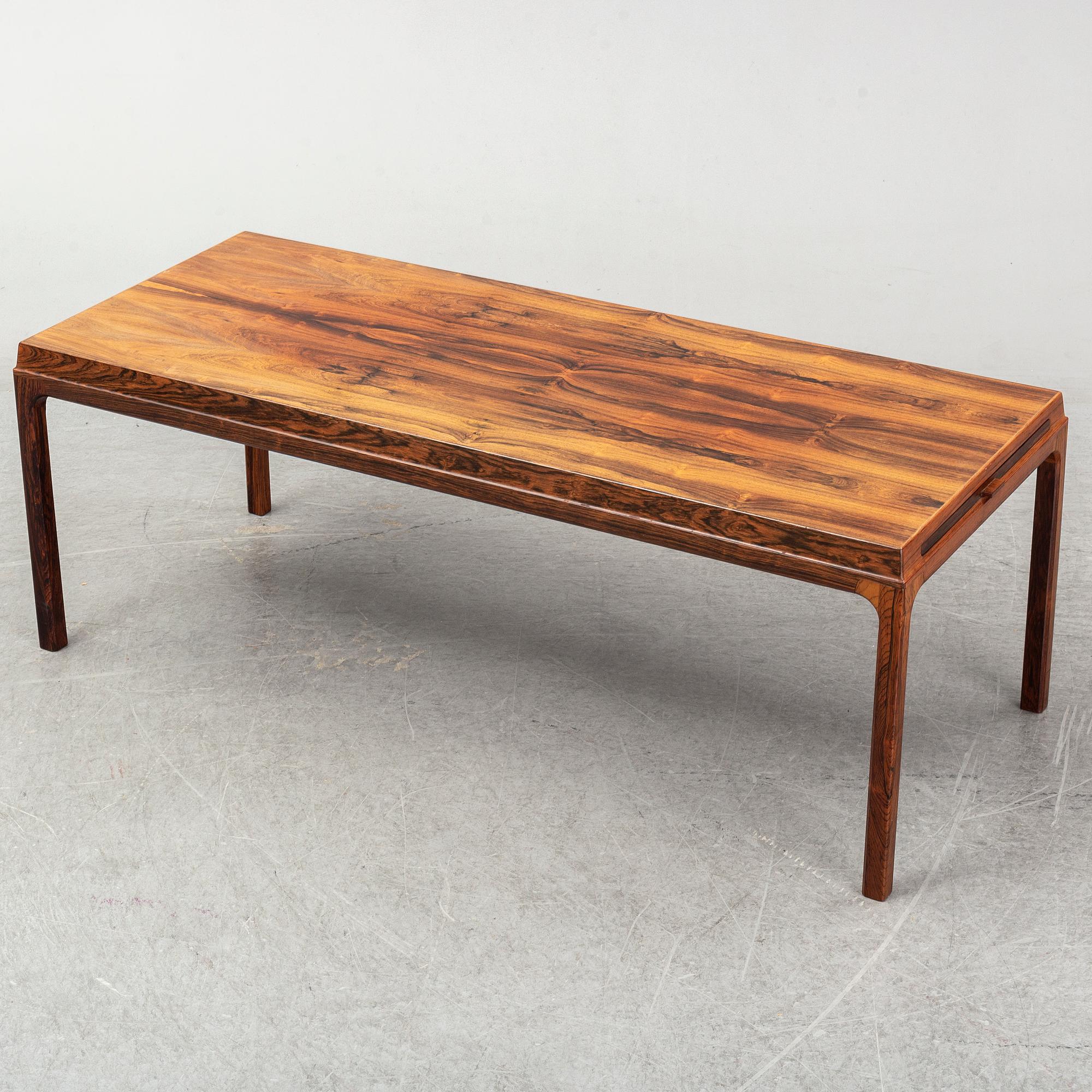 A 1960s coffee table.