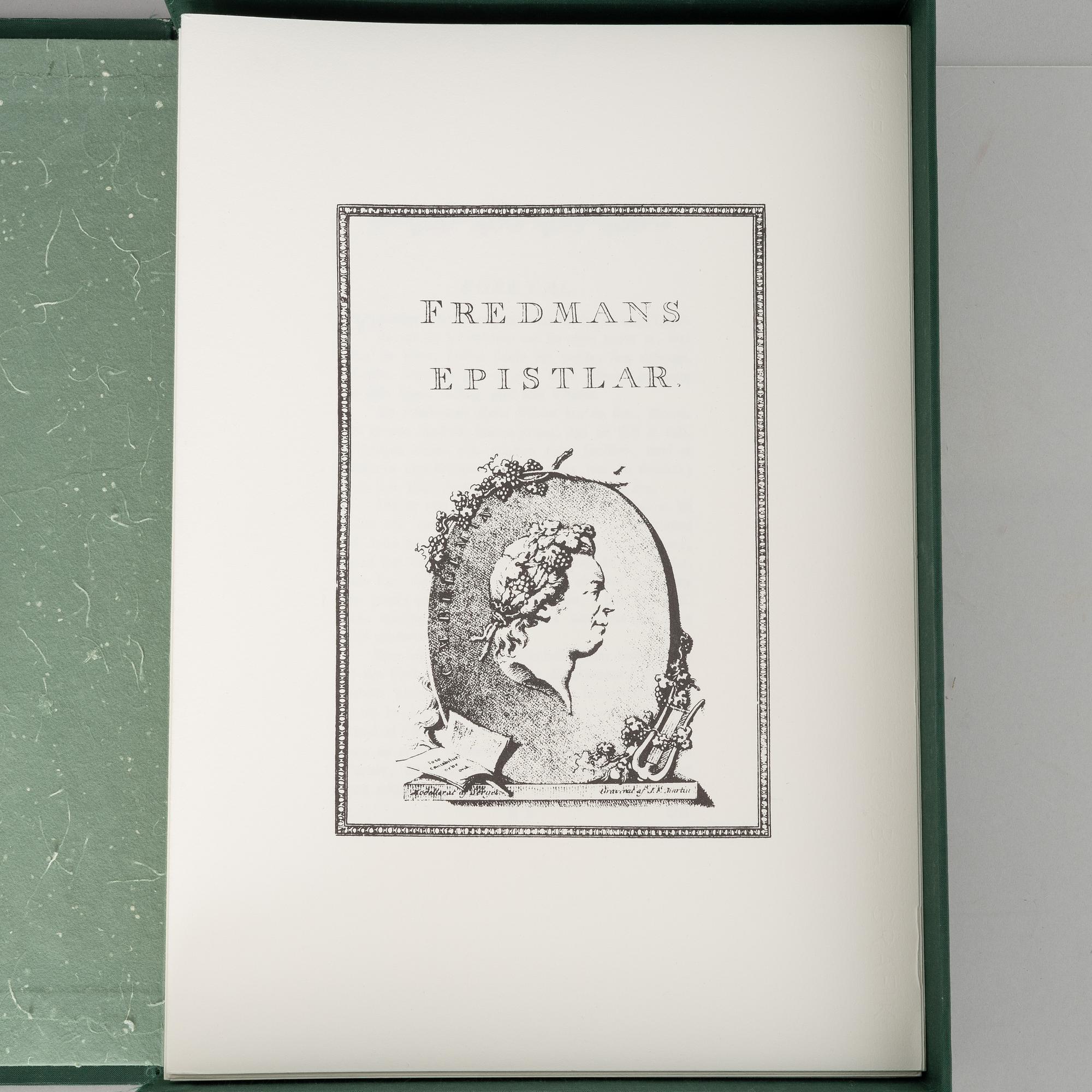 Peter Dahl, 'Carl Michael Bellman: Fredmans Epistlar'.