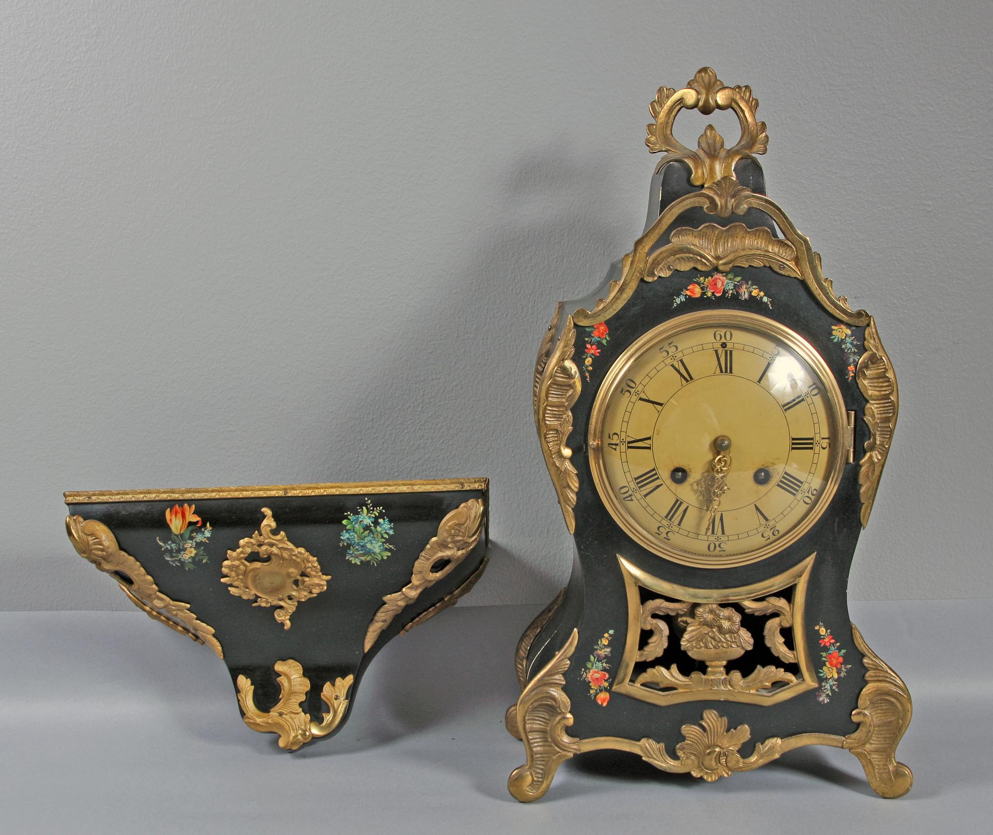 BORDSPENDYL med KONSOL, rokokostil, 1900-tal.