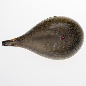 LASILINTU, "Keräkurmitsa". Signeerattu O. Toikka, Nuutajärvi. 1990-luvun loppu.