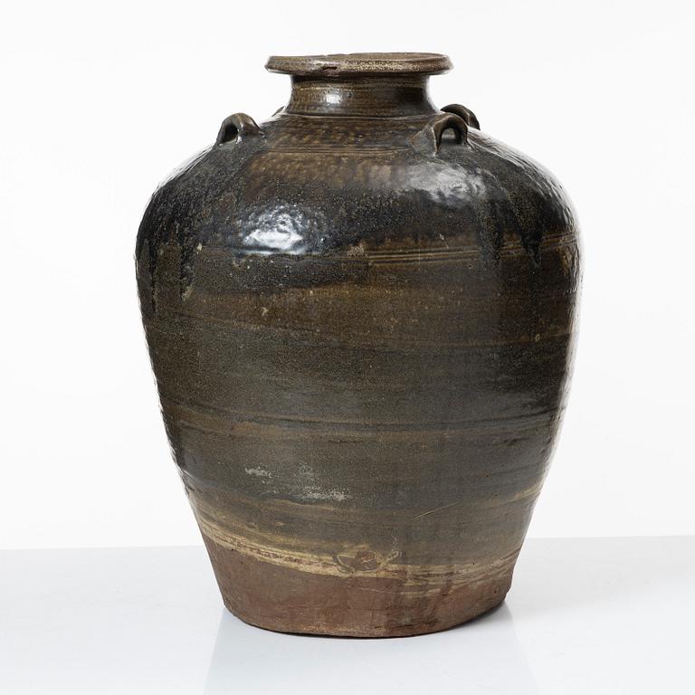 Urna, keramik, Kina, Qingdynasti eller äldre.