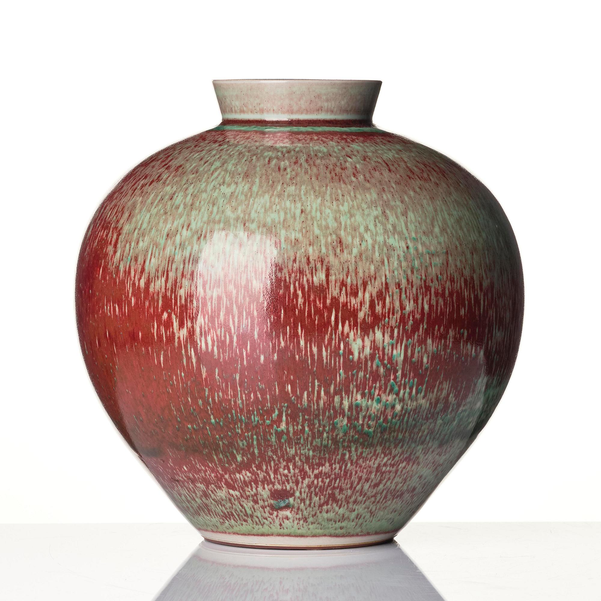 Berndt Friberg, a stoneware vase, Gustavsberg Studio 1962.
