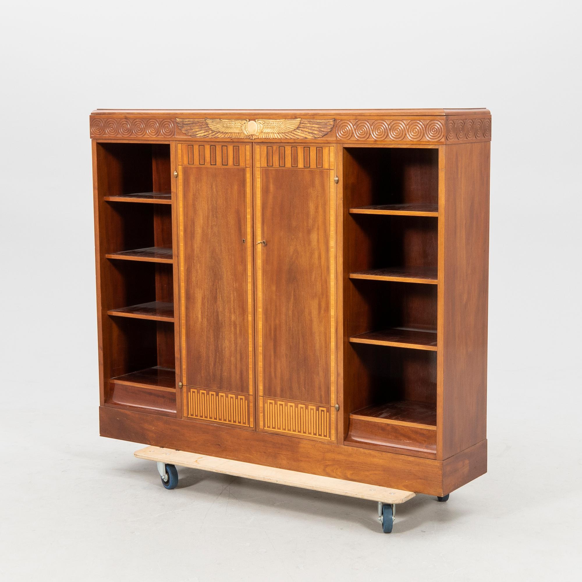 Cabinet with bar section circa 1900.