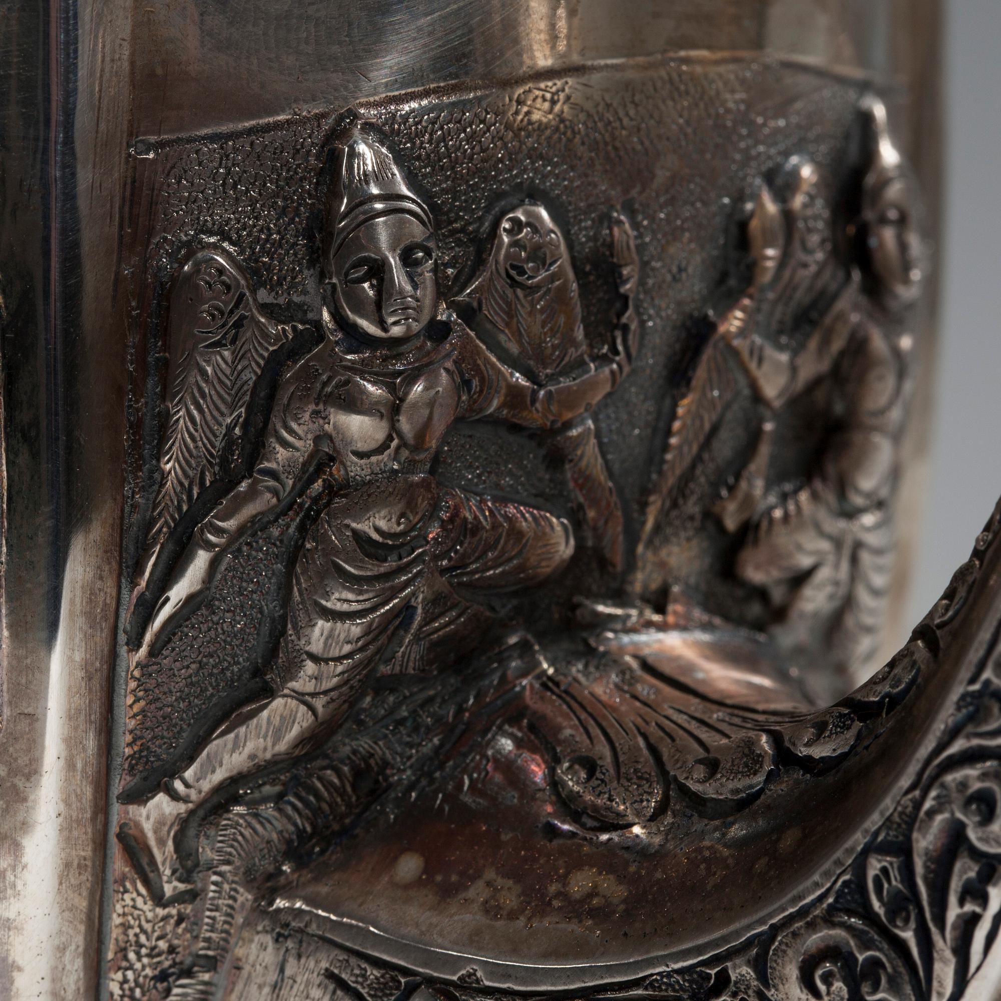 TEKANNA, silver, Indien Vikt 550 g.