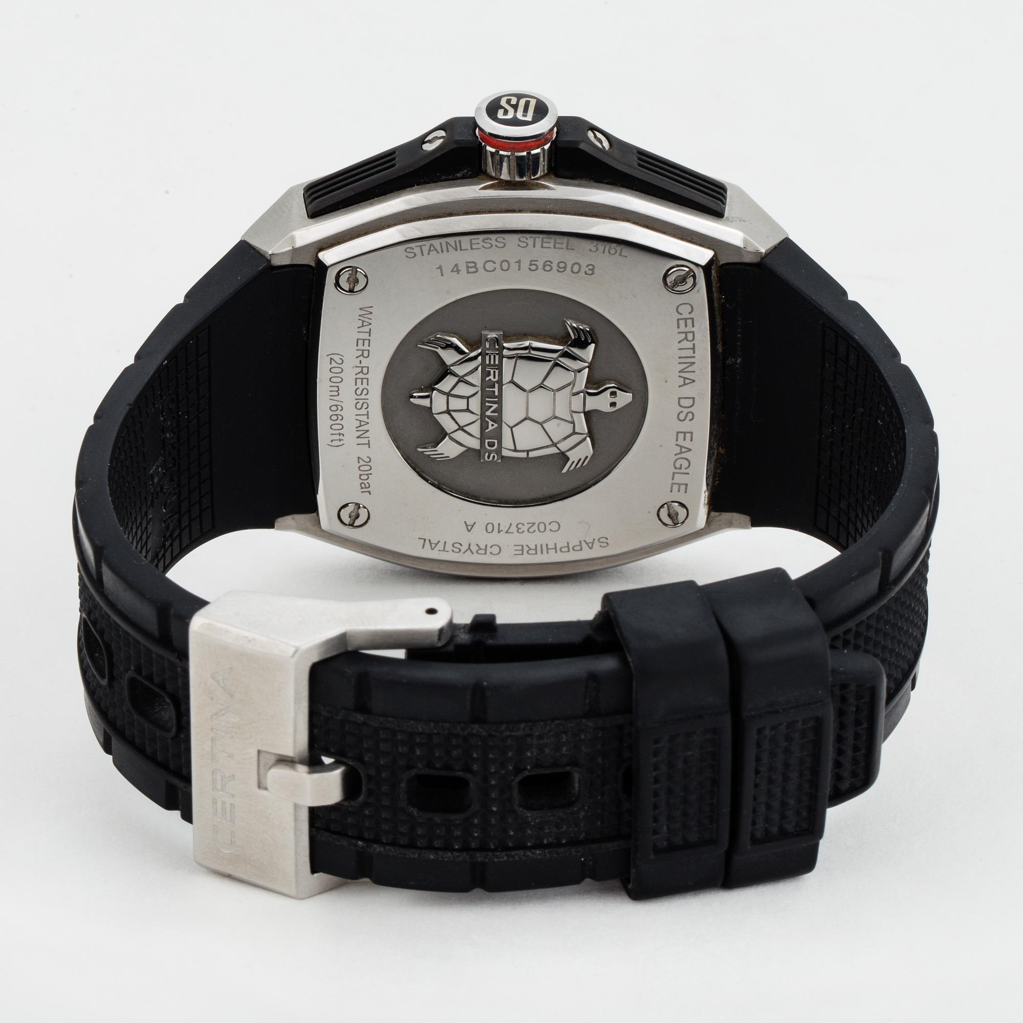 CERTINA, DS Eagle, Precidrive, wristwatch, 44,5 mm,