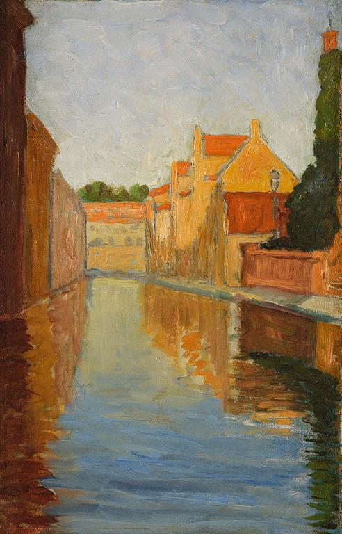 Olof Sager-Nelson, Motif from Bruges.