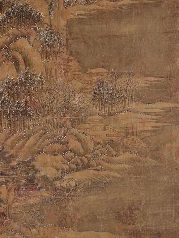 Fan Kuan, A mountain landscape.