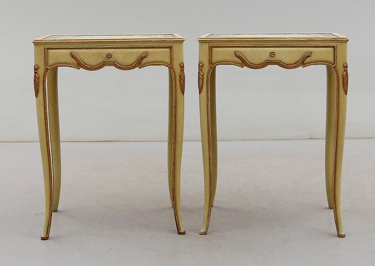 BORD, 2 st, "Du Barry", Axel Einar Hjorth, Nordiska Kompaniet, ca 1929.
