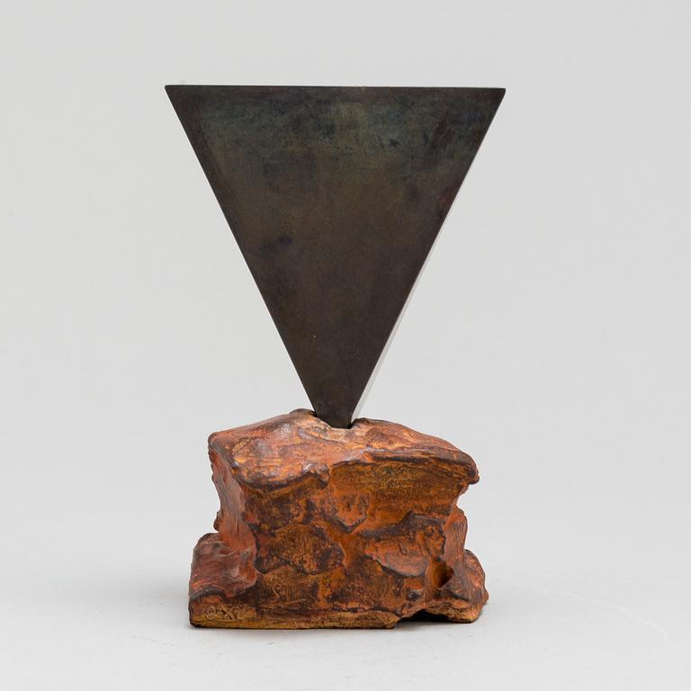 SIVERT LINDBLOM, sculpture, bronze, signed SL and dated 86.