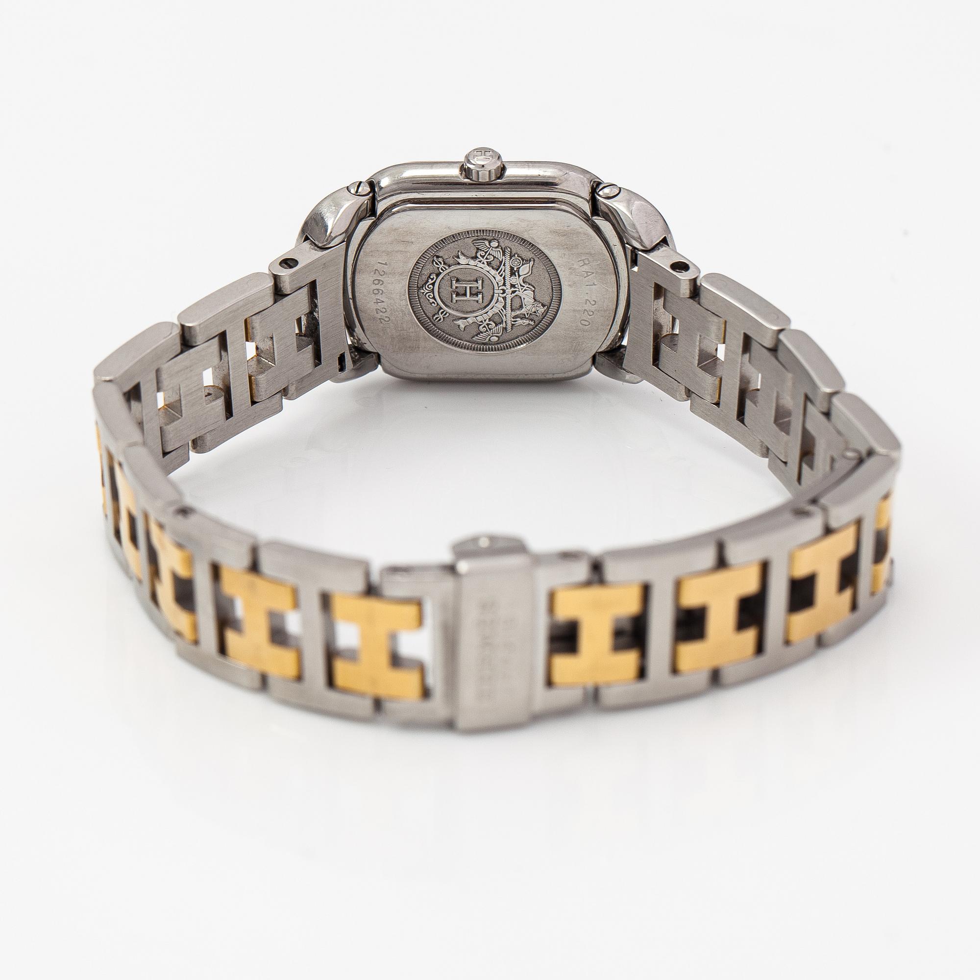 Hermes, Rallye, wristwatch, 20 mm.