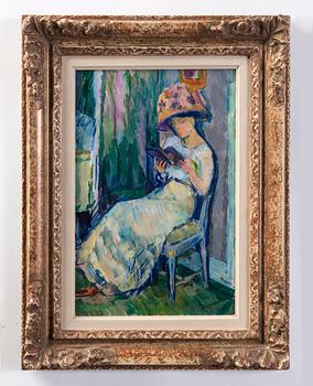 Isaac Grünewald, Ise Morssing in a Hat.