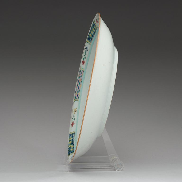 FAT, kompaniporslin. Qing dynastin, 1700-tal.