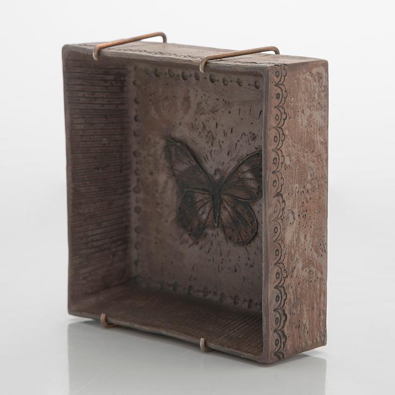 Rut Bryk, a stoneware wall relief, signed BRYK.