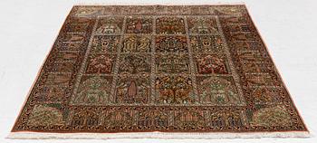 Rug, Kashmir, approx. 216 x 154 cm.