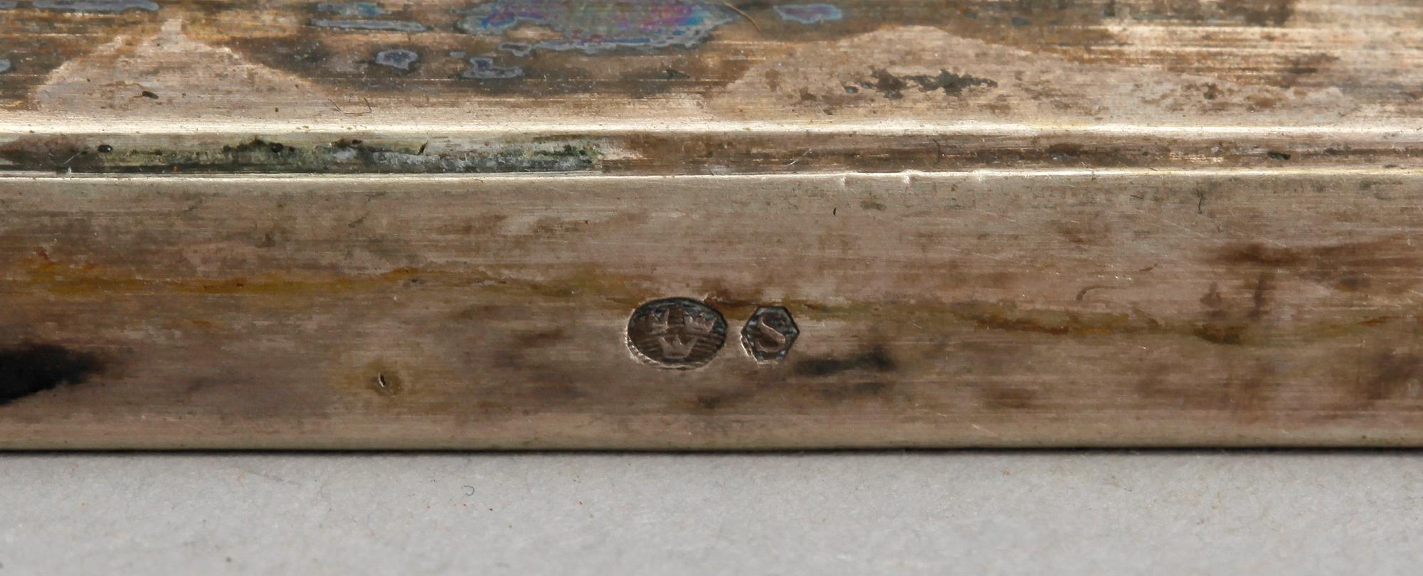 LJUSSTAKAR, ett par, silver, vikt tot ca 580 g.