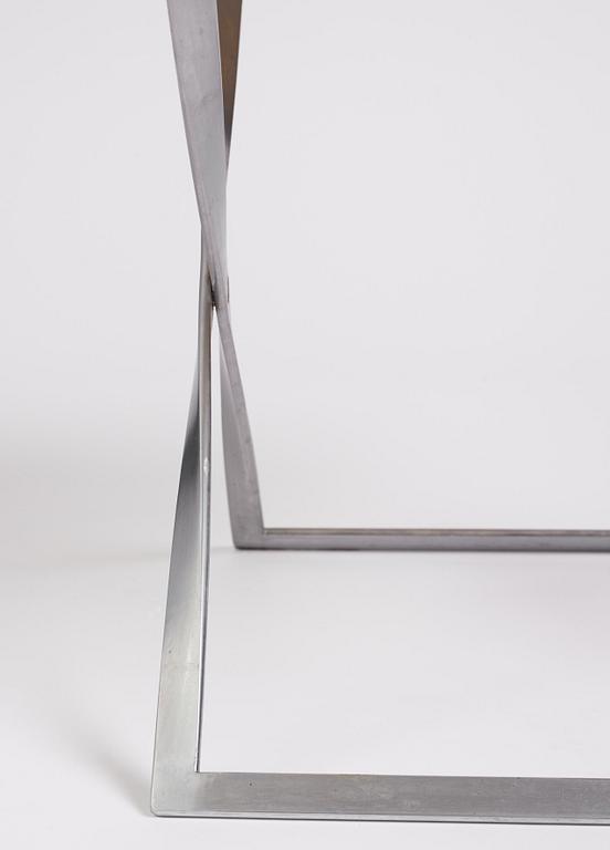 Poul Kjaerholm, taburett, "PK-91", edition E Kold Christensen, Danmark tidigt 1960-tal.