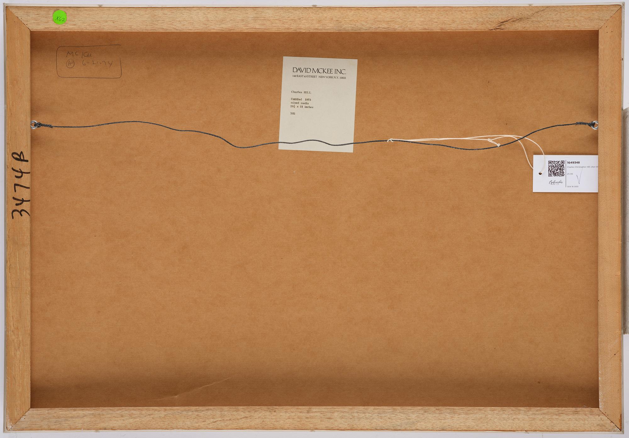 Charles Christopher Hill, Utan titel.