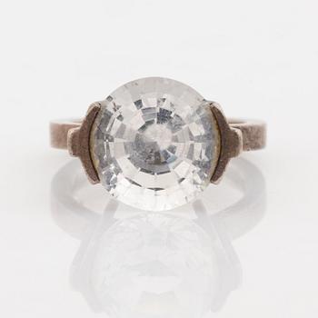 Wiwen Nilsson, ring sterling silver med bergkristall.