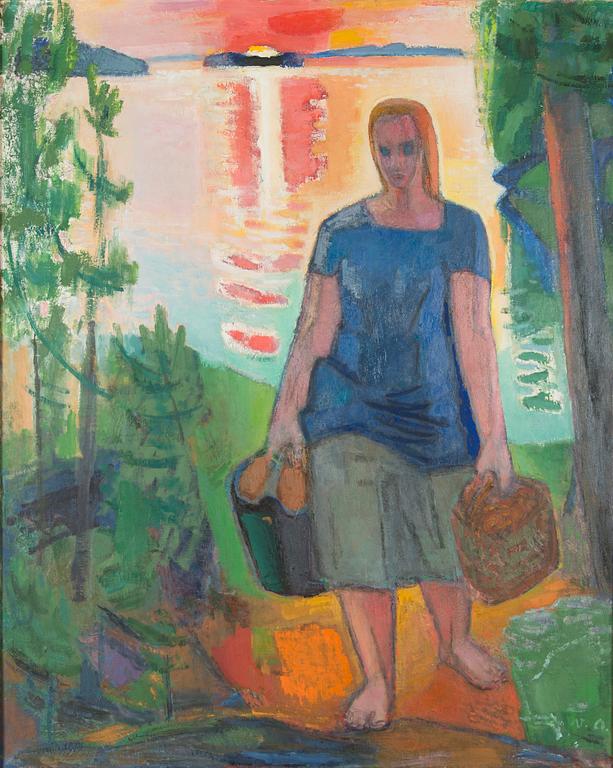 Wäinö Aaltonen,  "Puokinvuoren Emäntä".