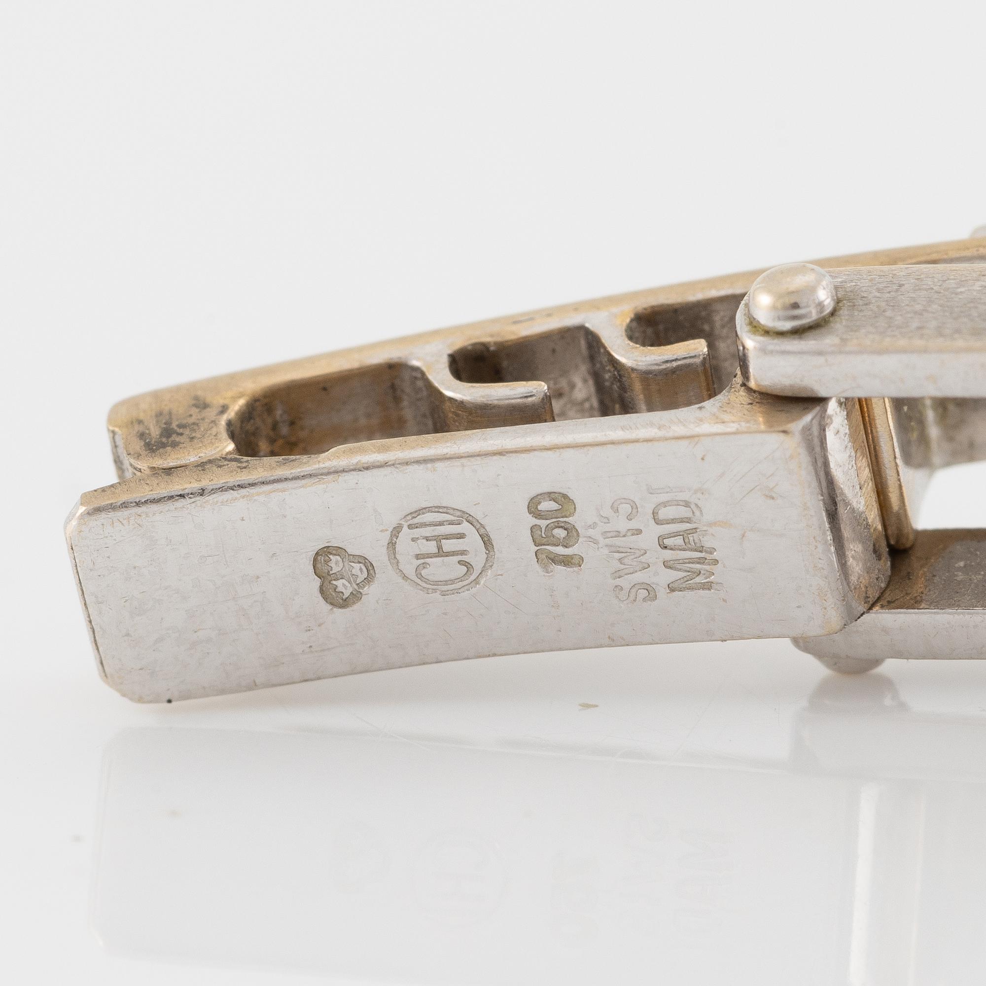 Certina, wristwatch, 18K gold, 16.5 mm.