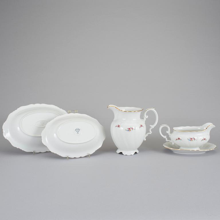 MATSERVIS, porslin, Rörstrand 1956, 55 delar.