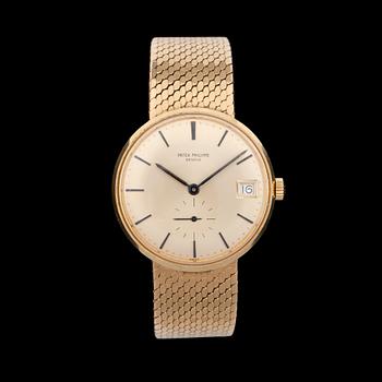1220. Men's watch. Patek Philippe. Automatic. Gold / Gold.  Ref. 3445/6. 35mm.