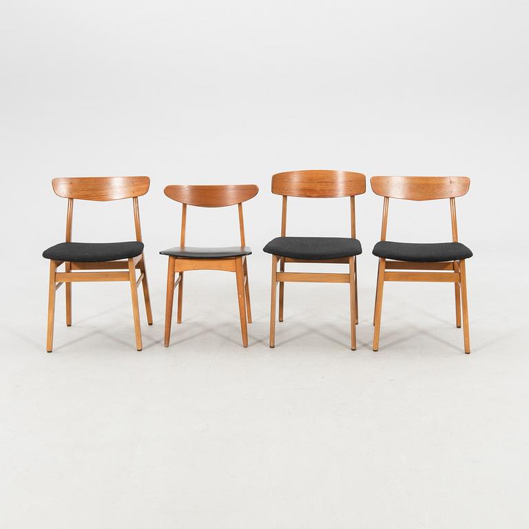 Chairs, 4 pieces, similar Farstrup Denmark 1960s.