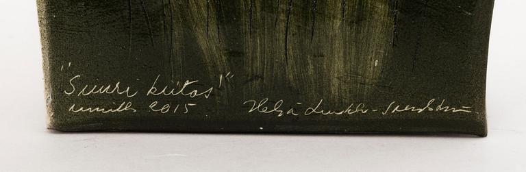 HELJÄ LIUKKO-SUNDSTRÖM, unik relief, signerad Heljä Liukko-Sundström 2015.