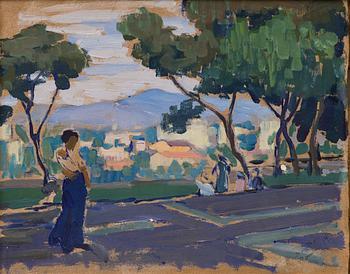 SANTERI SALOKIVI, PARK VIEW FROM ROME.