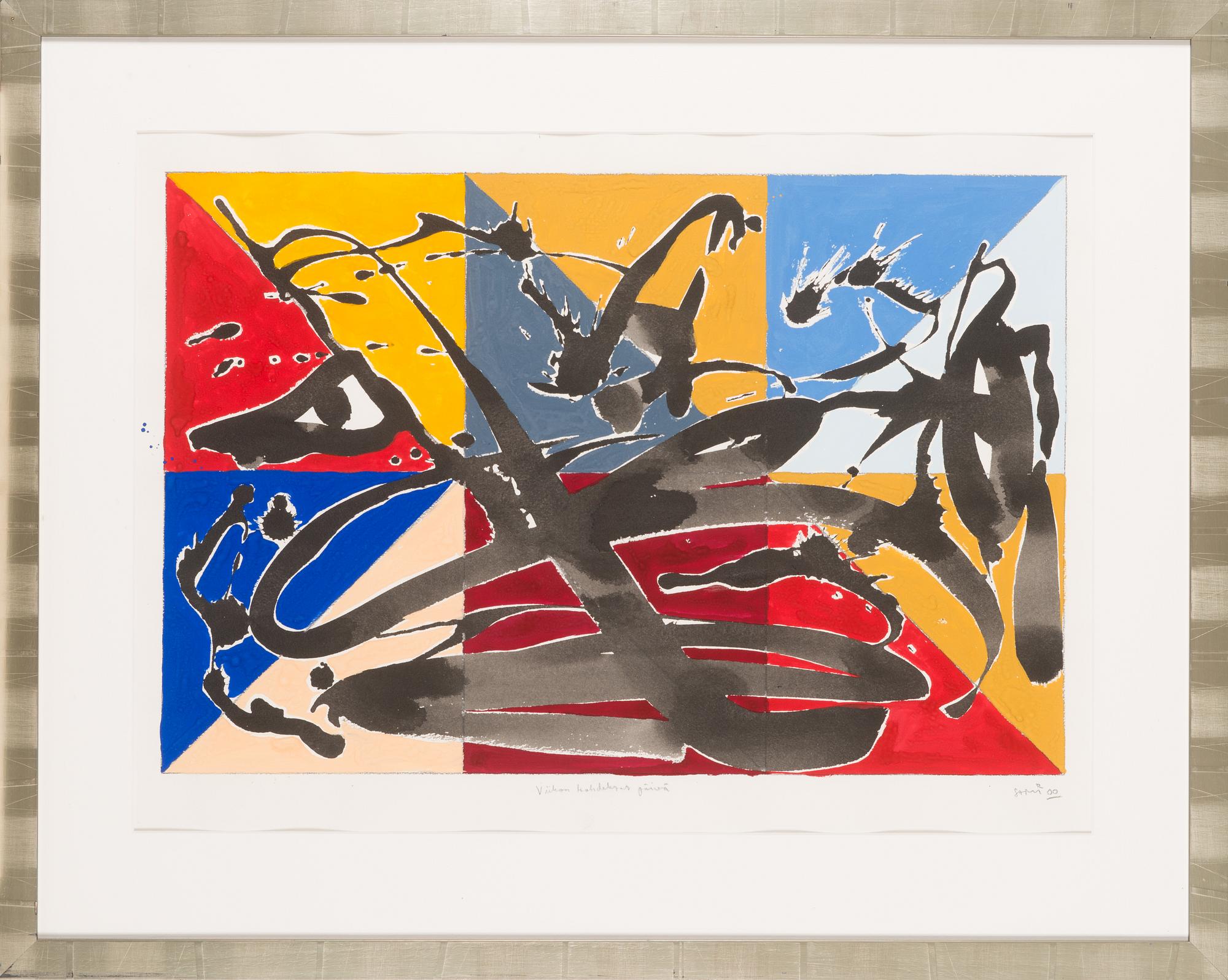 Sami Rinne, gouache, signerad och daterad -00. - Bukowskis