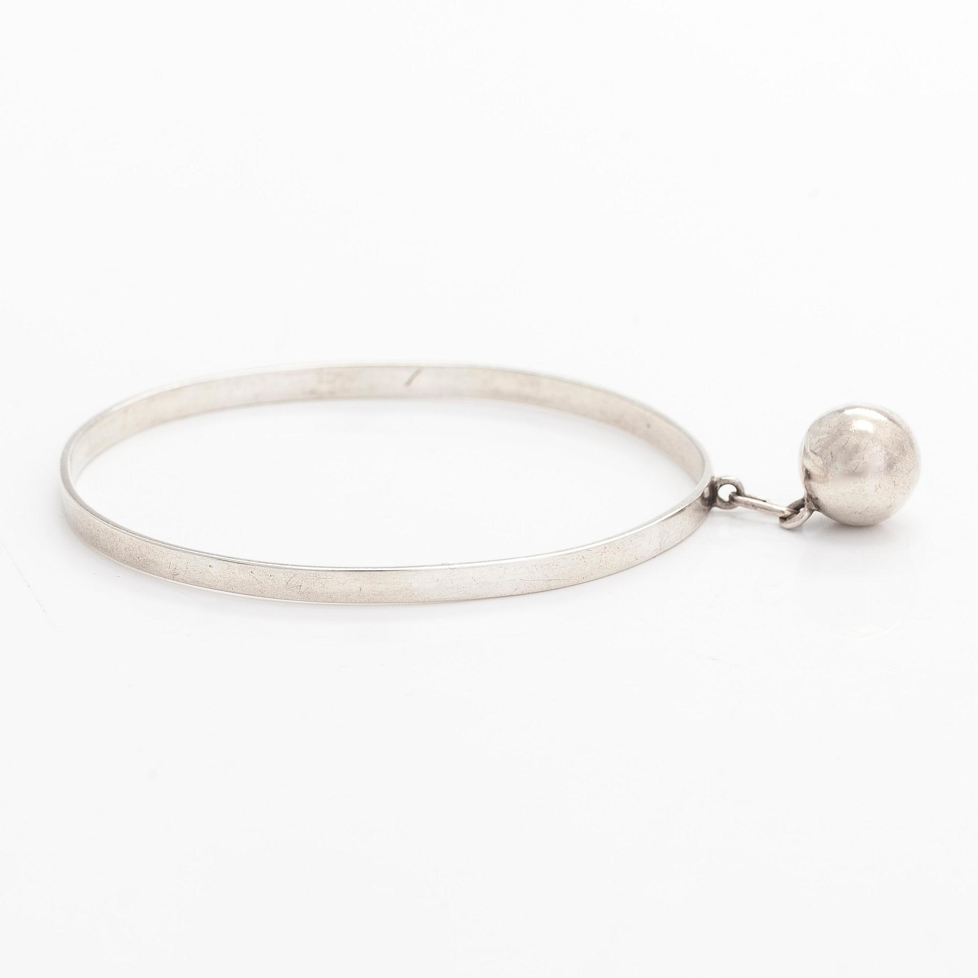 Saara Hopea, rannekoru, hopea, Ossian Hopea, Porvoo 1960.