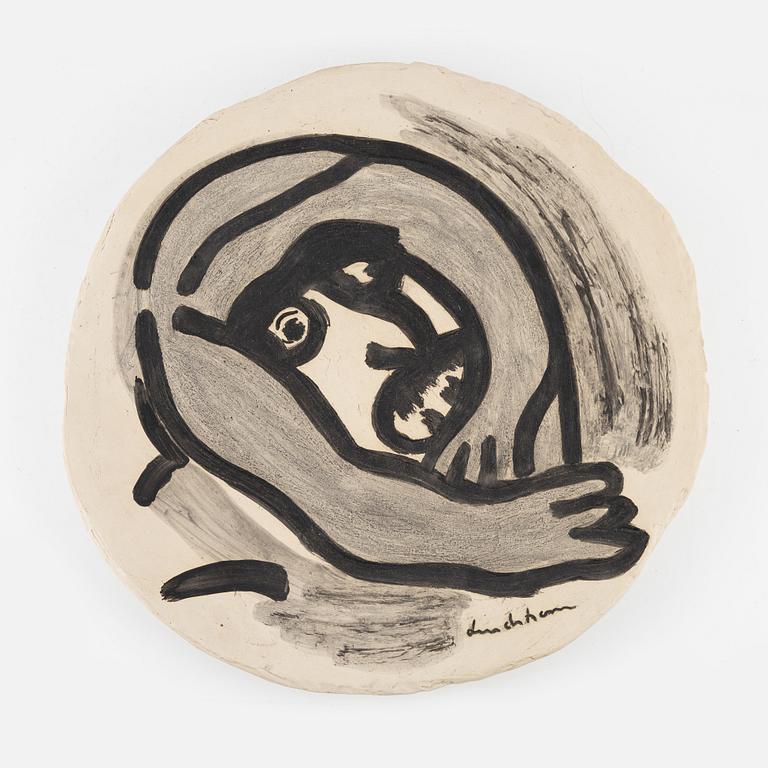 Bengt Lindström, fat, keramik, signerat Lindström och numrerat BL 4 B 3/12.