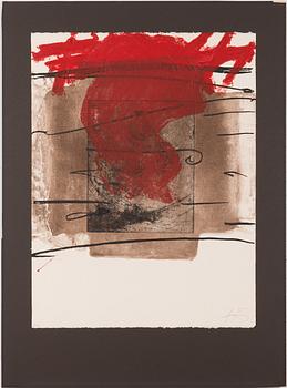 Antoni Tàpies, 'Foc'.