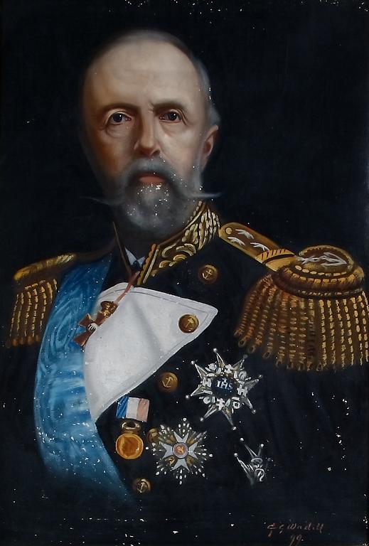 WADELL, CARL GABRIEL, olja på duk, sign o dat 99.