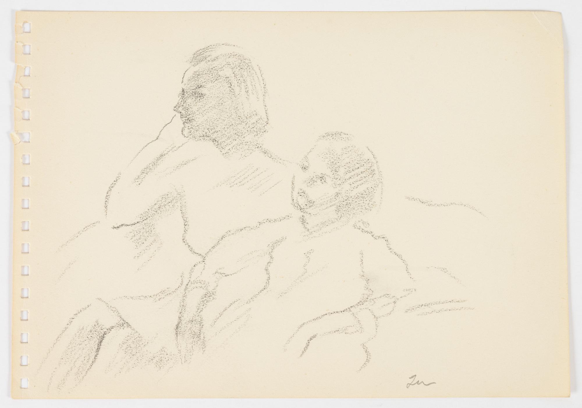 Lotte Laserstein, Mother and daughter.