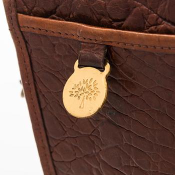 Mulberry, väska samt kalender omslag och plånbok, vintage, England.