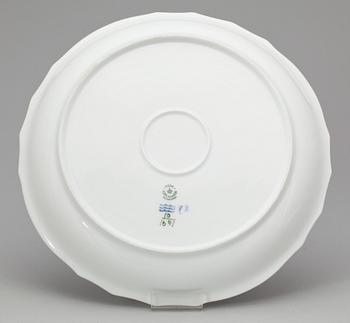 KAFFESERVIS, 6 delar, porslin, "Blå Blomst", Royal Copenhagen, 1900-talets andra hälft.