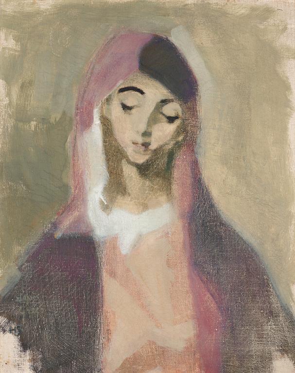 Helene Schjerfbeck, "Madonna de la Charité".