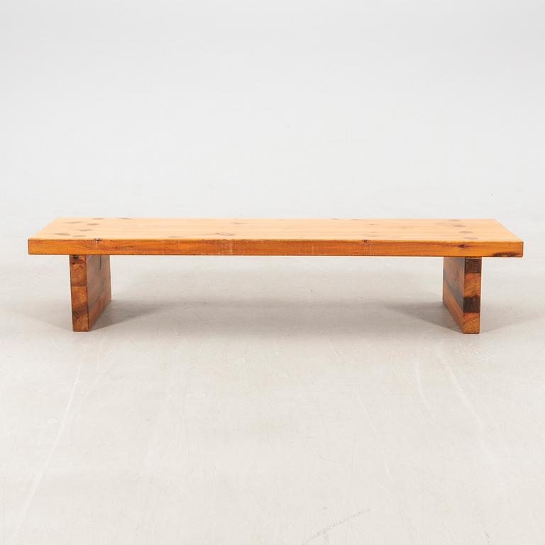 Bench attributed to Sven Larsson, 1970s.