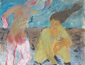 26. Ragnar Sandberg, "Badande" (Bathers).