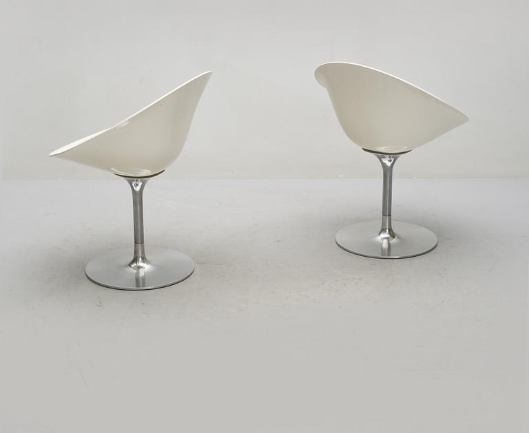 STOLAR, ett par, "Eros", Philippe Starck för Kartell, modellen formgiven 1998.