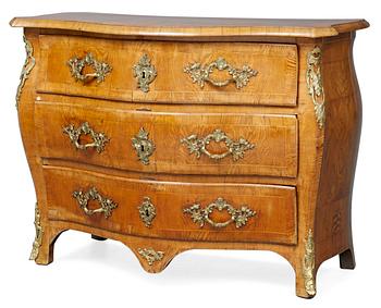 415. A Swedish Rococo commode.