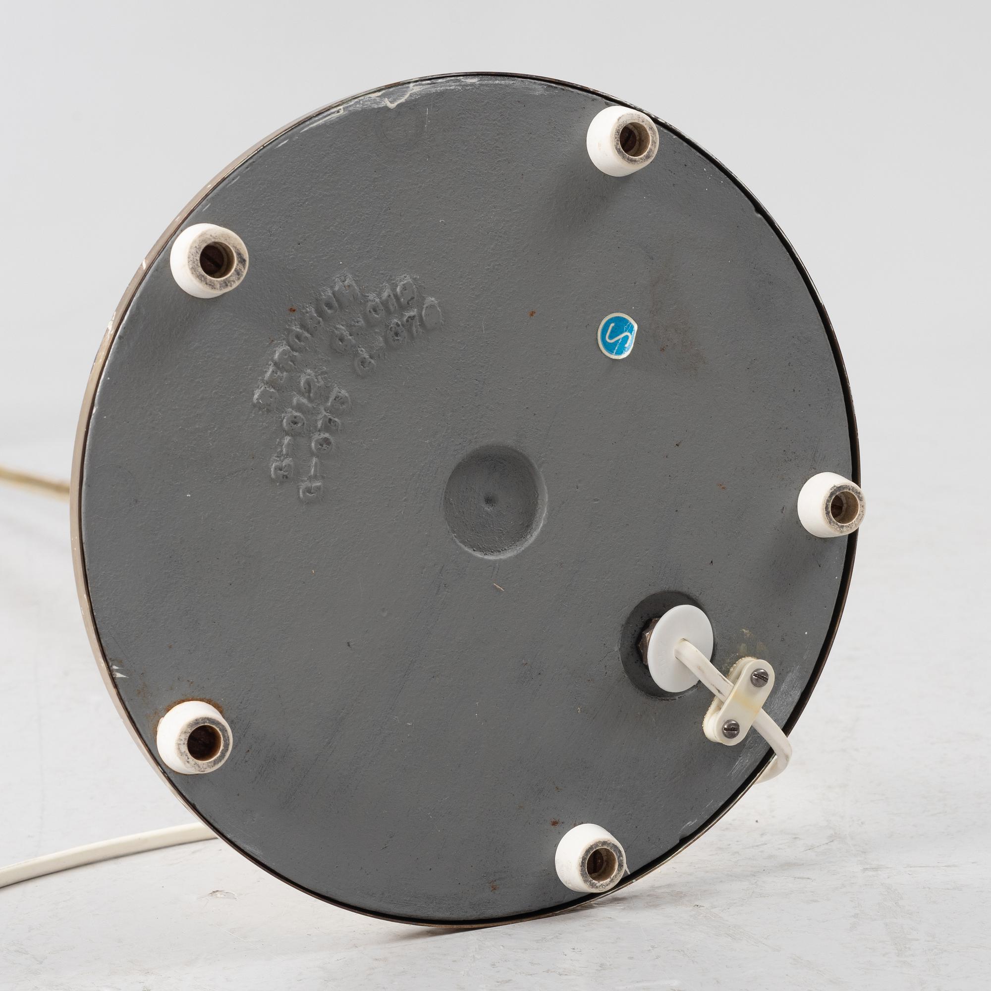 Eje Ahlgren, a pair of model G-075 floor lamps,  Bergbom, 1960s/70s.