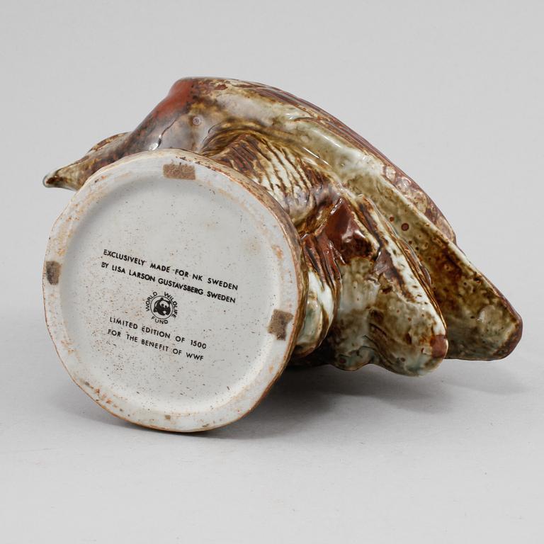 FIGURIN, stengods, Lisa Larson, Nordiska Kompaniet och WWF, 1975-1981.