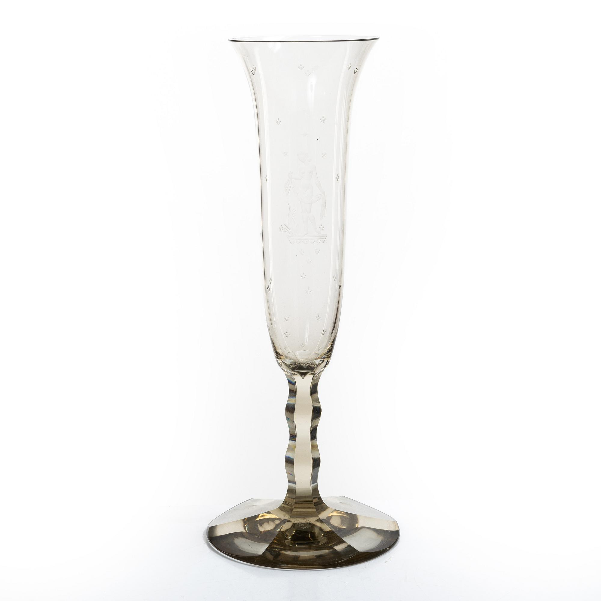 Edward Hald, vas, glas, Orrefors.