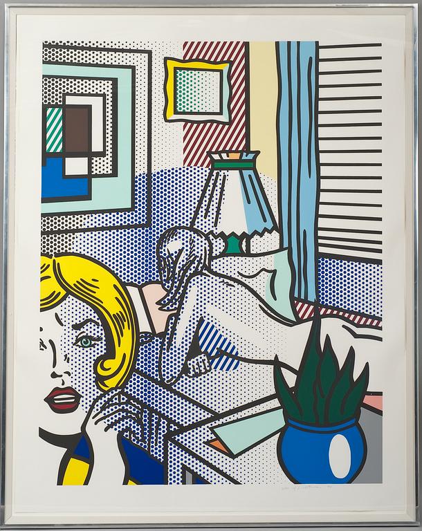 Roy Lichtenstein, "ROOMMATES".